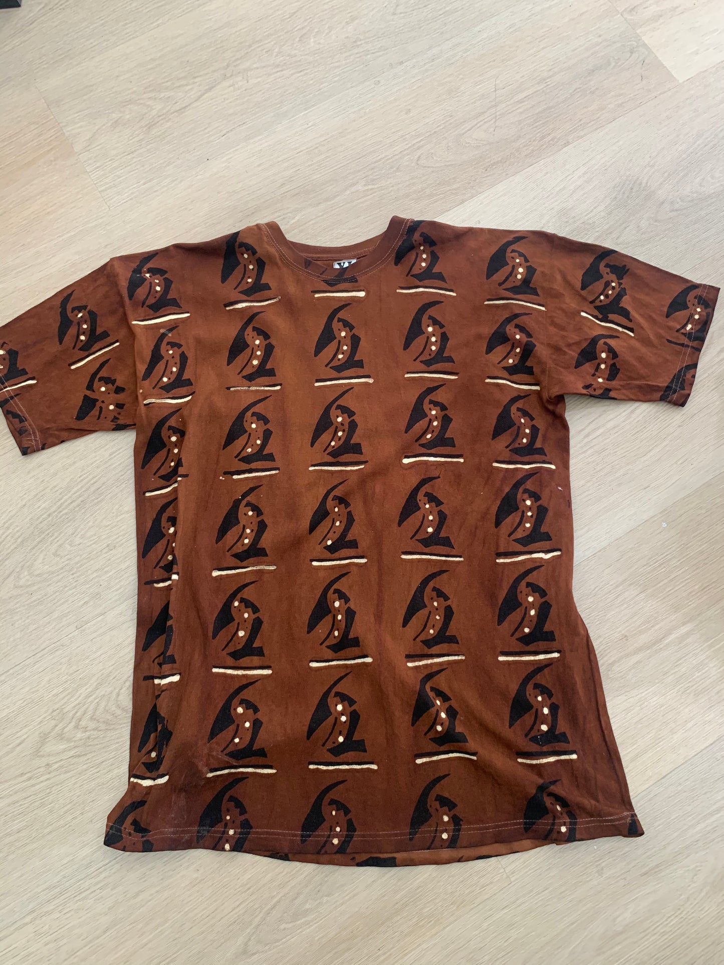 Mud Cloth Print Tees