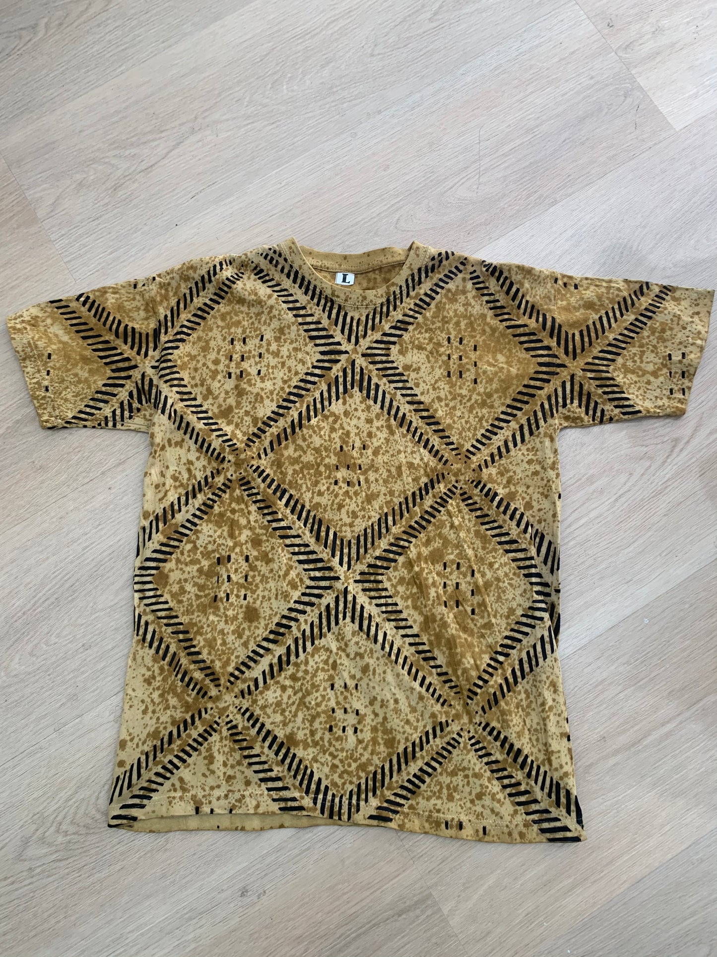 Mud Cloth Print Tees