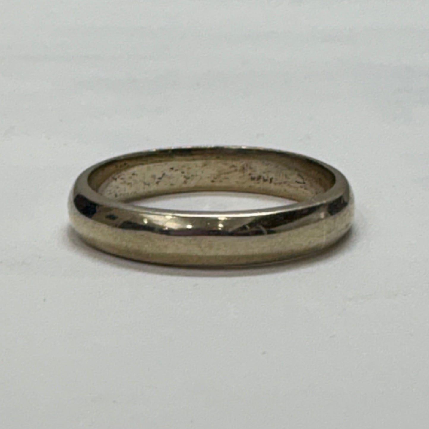 Classic Silver Dome Band Ring by Tuareg Artisan